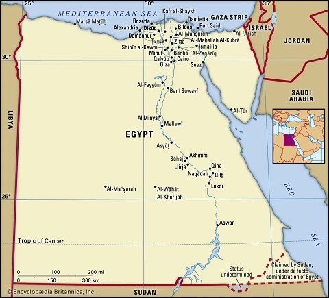 Egypt Map